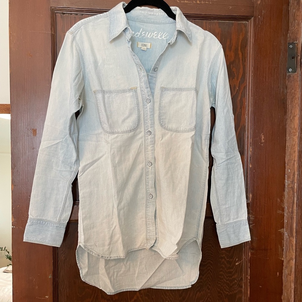 Madewell Chambray shirt size XXS